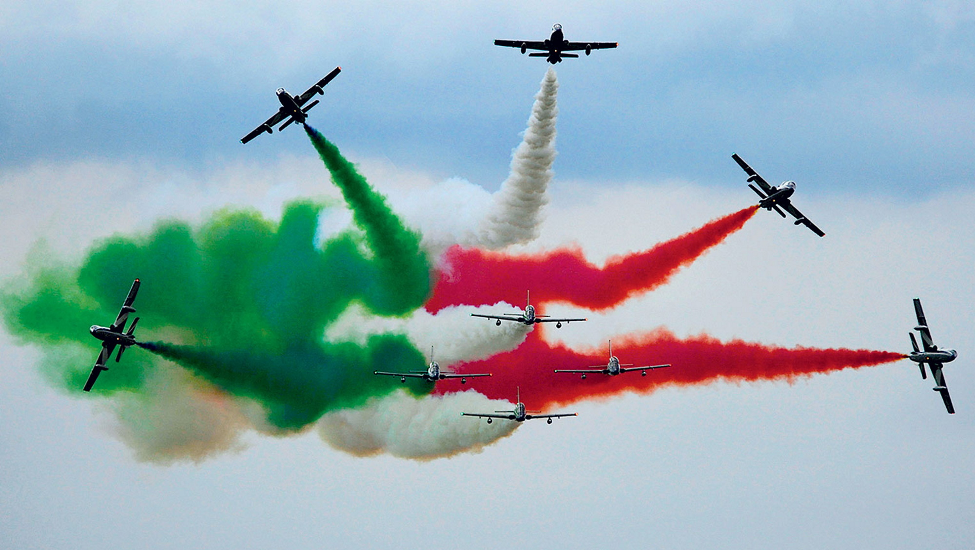 Fostex Stoff-Patch „Frecce Tricolori“ – Buntes Aufnäher Mit Italien-Motiv